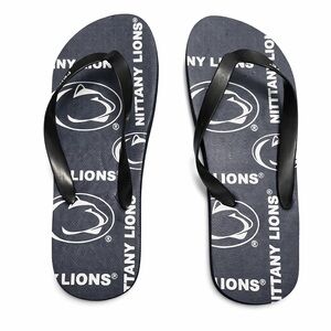 Penn State Nittany Lions Navy & White Flip Flops